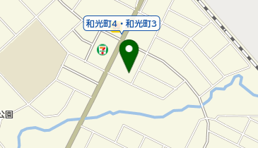 恵庭市消防署南出張所の地図画像