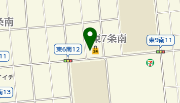 帯広市消防署東出張所の地図画像