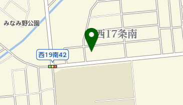 帯広市消防署南出張所の地図画像