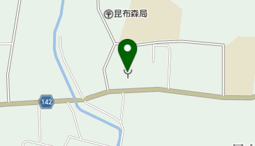 釧路消防署昆布森分遣所の地図画像