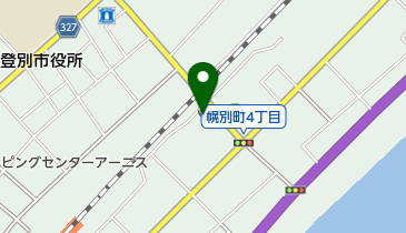 登別市消防署幌別分遣所の地図画像