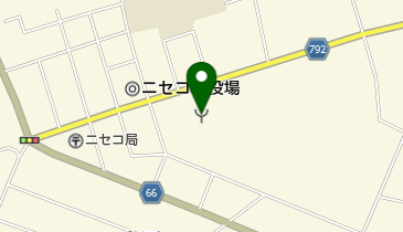 羊蹄山ろく消防組合消防署ニセコ支署の地図画像