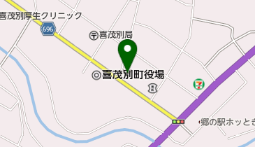 羊蹄山ろく消防組合消防署喜茂別支署の地図画像