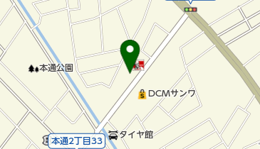 函館市東消防署本通出張所の地図画像