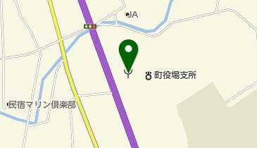 せたな消防署瀬棚分遣所の地図画像