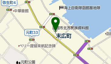 函館市北消防署末広出張所の地図画像