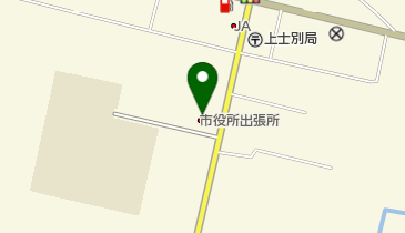 士別地方消防事務組合消防署上士別分遣所の地図画像