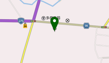 深川消防署多度志分遣所の地図画像