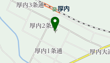 浦幌消防署厚内分遣所の地図画像