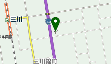 南空知消防組合三川分遣所の地図画像