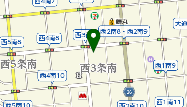 かんぽ生命保険帯広支店の地図画像