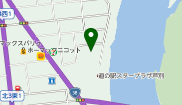 星の降る里百年記念館の地図画像