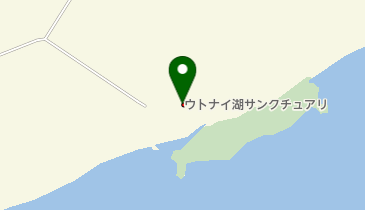 ウトナイ湖サンクチュアリネイチャー・センターの地図画像