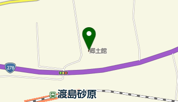 森町郷土館の地図画像