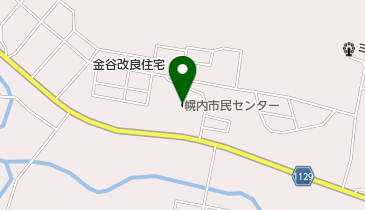 三笠市幌内市民センターの地図画像