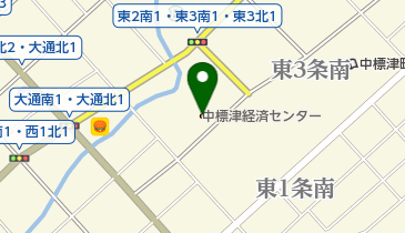 中標津経済センター(なかまっぷ)の地図画像