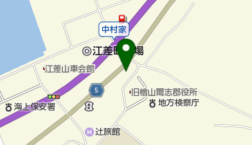 江差町会所会館の地図画像