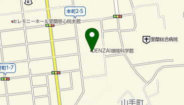 DENZAI環境科学館の地図画像