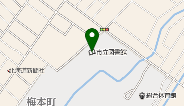 伊達市立図書館の地図画像