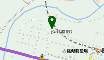 町立様似図書館の地図画像