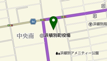 浜頓別町立図書館の地図画像