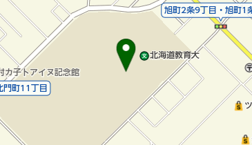 北海道教育大学附属図書館旭川館の地図画像