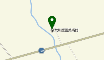荒川版画美術館の地図画像