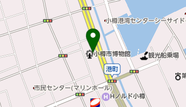 小樽市博物館の地図画像