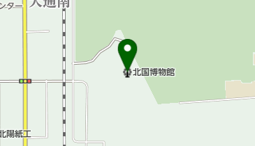 名寄市北国博物館の地図画像