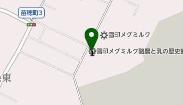 雪印メグミルク酪農と乳の歴史館の地図画像