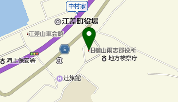 江差町郷土資料室の地図画像