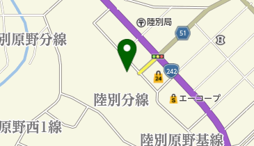 関寛斎資料館の地図画像