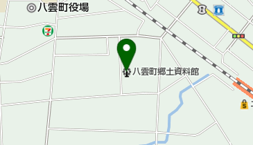 八雲町郷土資料館の地図画像