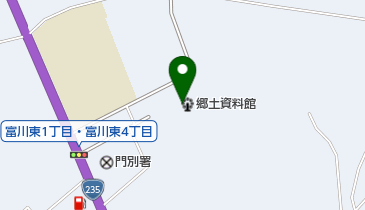 日高町立門別図書館郷土資料館の地図画像