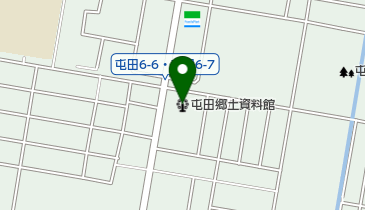 屯田郷土資料館の地図画像
