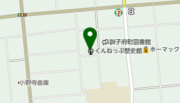 くんねっぷ歴史館の地図画像