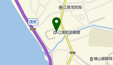 江差町文化会館の地図画像