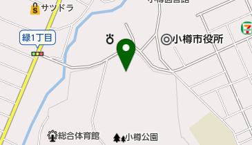 小樽市民会館の地図画像