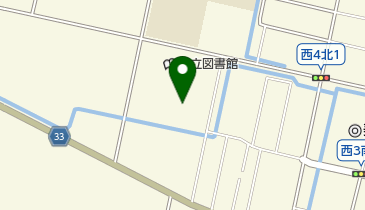 美唄市民会館の地図画像