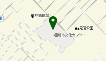 留萌市スポーツセンター留萌市中央公民館留萌市文化センターの地図画像