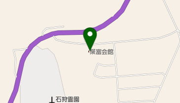 聚富会館の地図画像