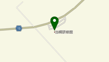 当幌研修館の地図画像