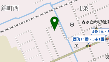 深川市生きがい文化センターの地図画像