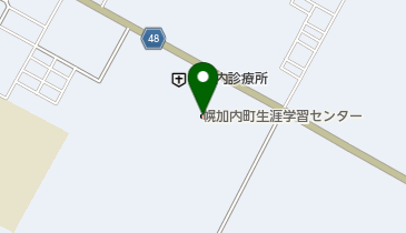 幌加内町生涯学習センターの地図画像