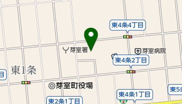 芽室町中央公民館の地図画像