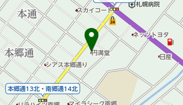 セレモニーホール円満堂の地図画像