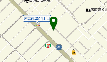 ベルコ末広シティホールの地図画像