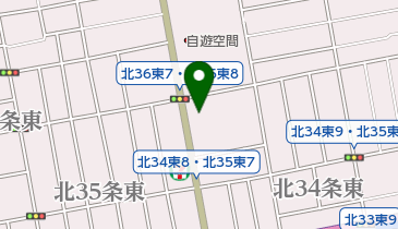 やわらぎ斎場北光の地図画像