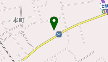 七飯博善斎場の地図画像