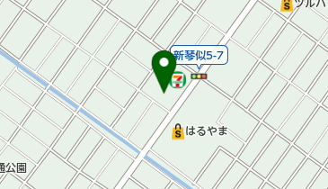 やわらぎ斎場新琴似の地図画像